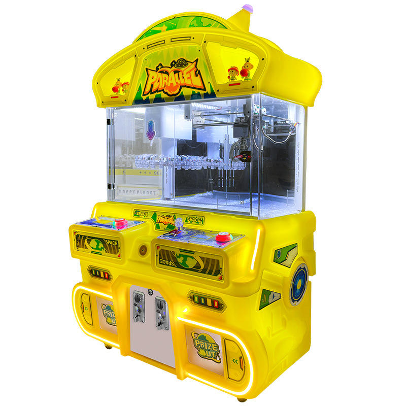 Double roto-molding claw machine