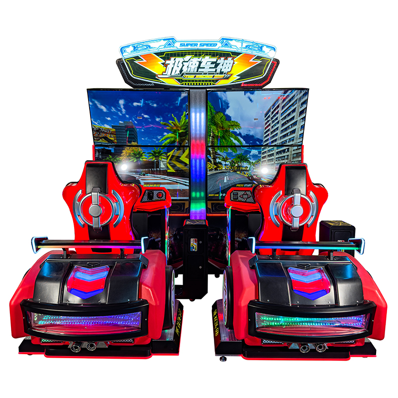 55-inch racing simulator